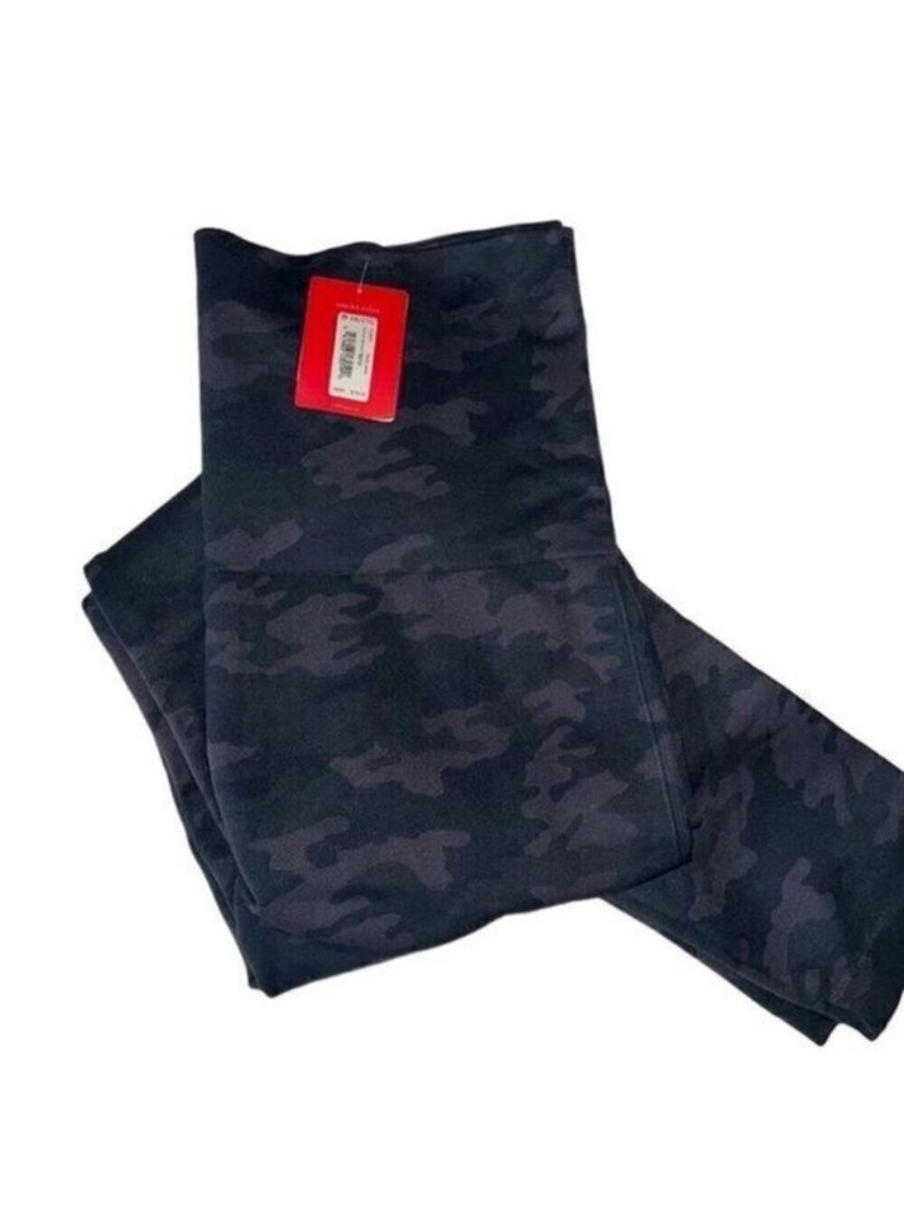 Spanx Black Camo‎ Look At Me Now Seamless Leggings Size 3X NWT
